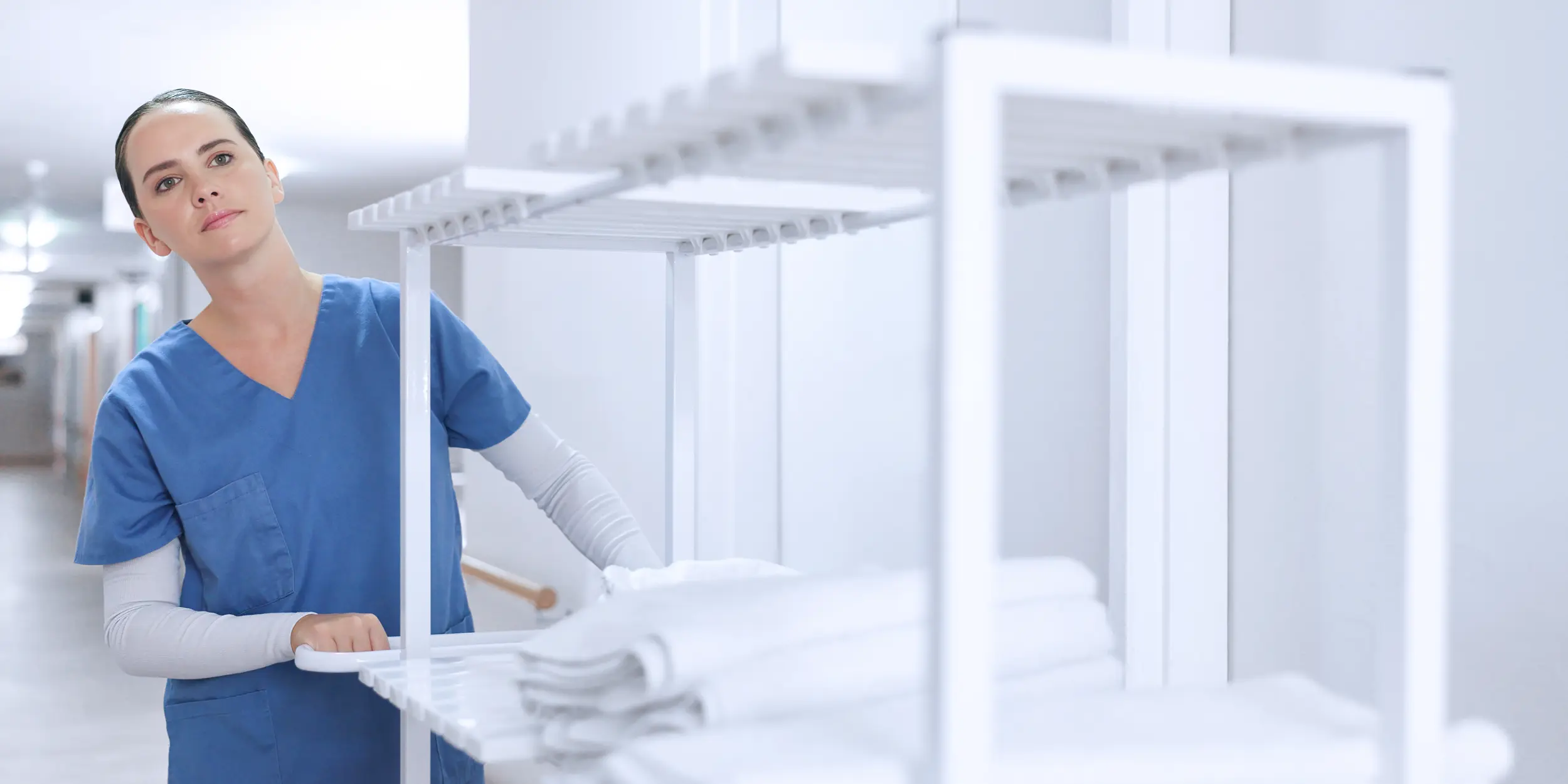 Die Wäscherei Bohnet bietet komplette Wäschesets für Badtextilien