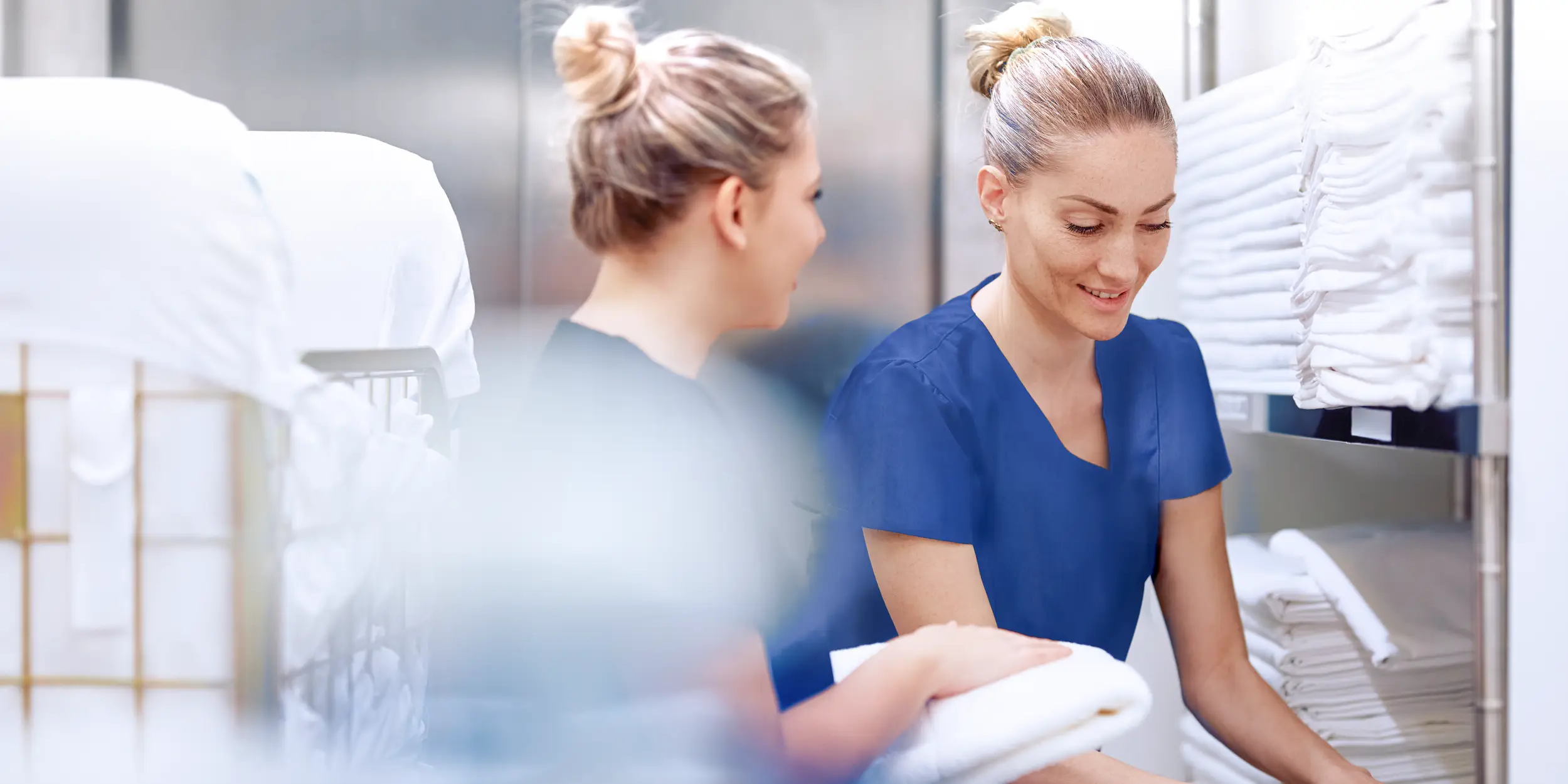 Die Wäscherei Bohnet bietet komplette Sets für Betttextilien