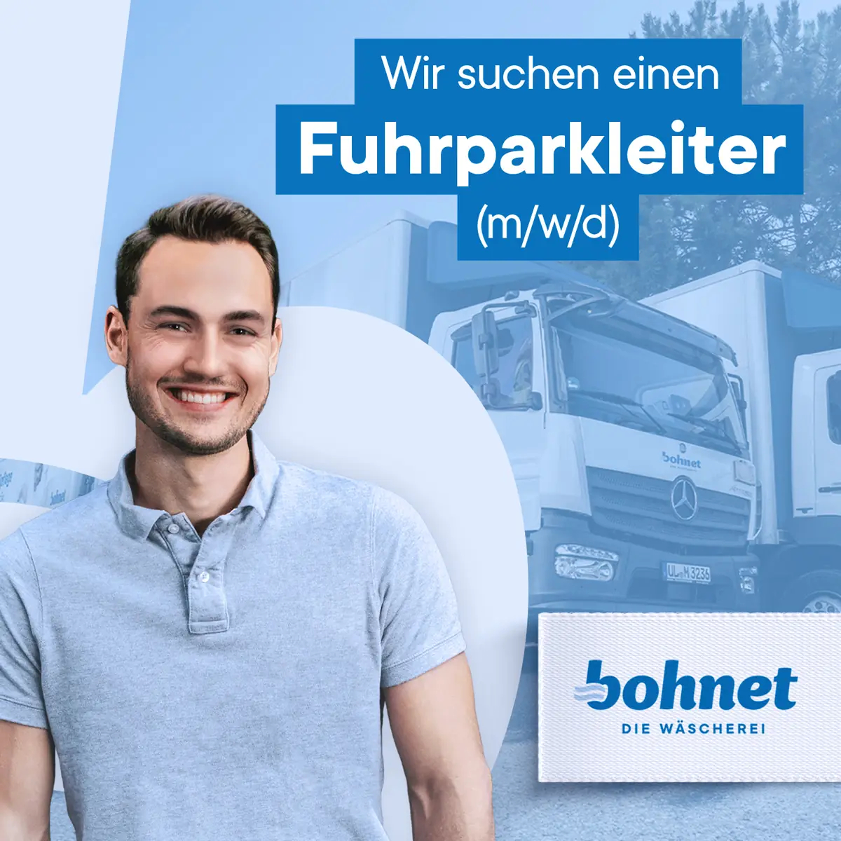 Stellenangebot Fuhrparkleiter